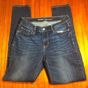 Old Navy curvy skinny mid rise jeans